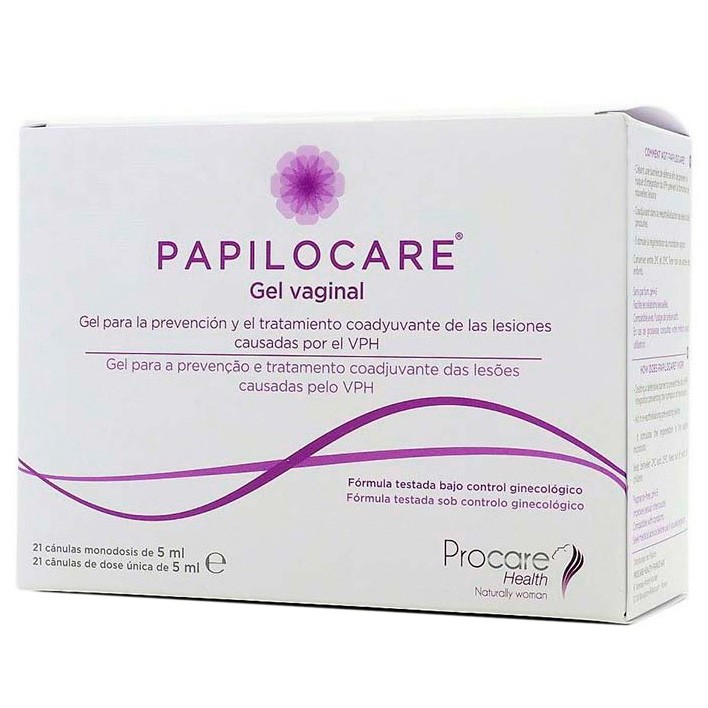 Imagen de Papilocare gel vaginal 21 canulas x 5ml